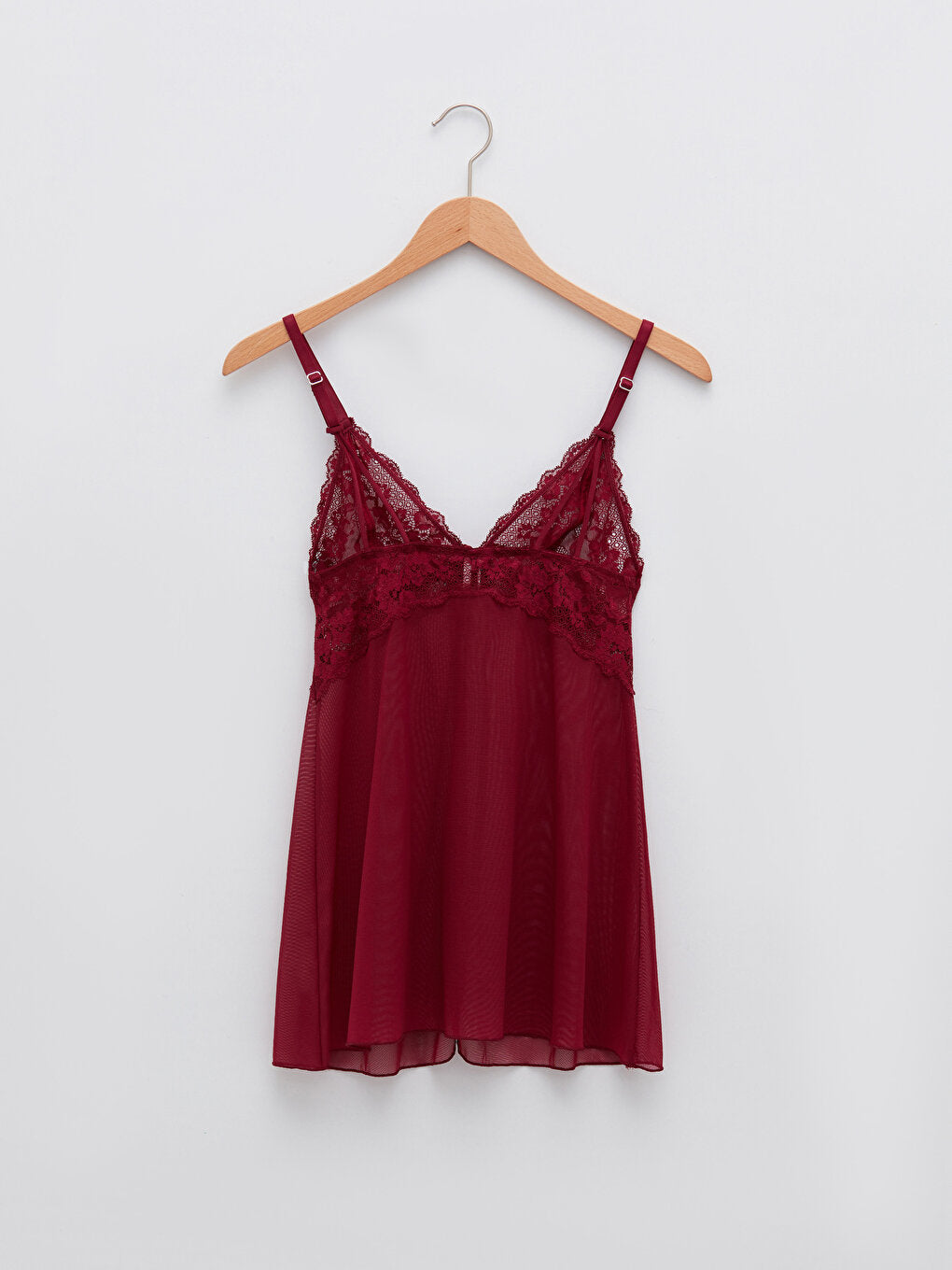 V-Neck Lace Babydoll