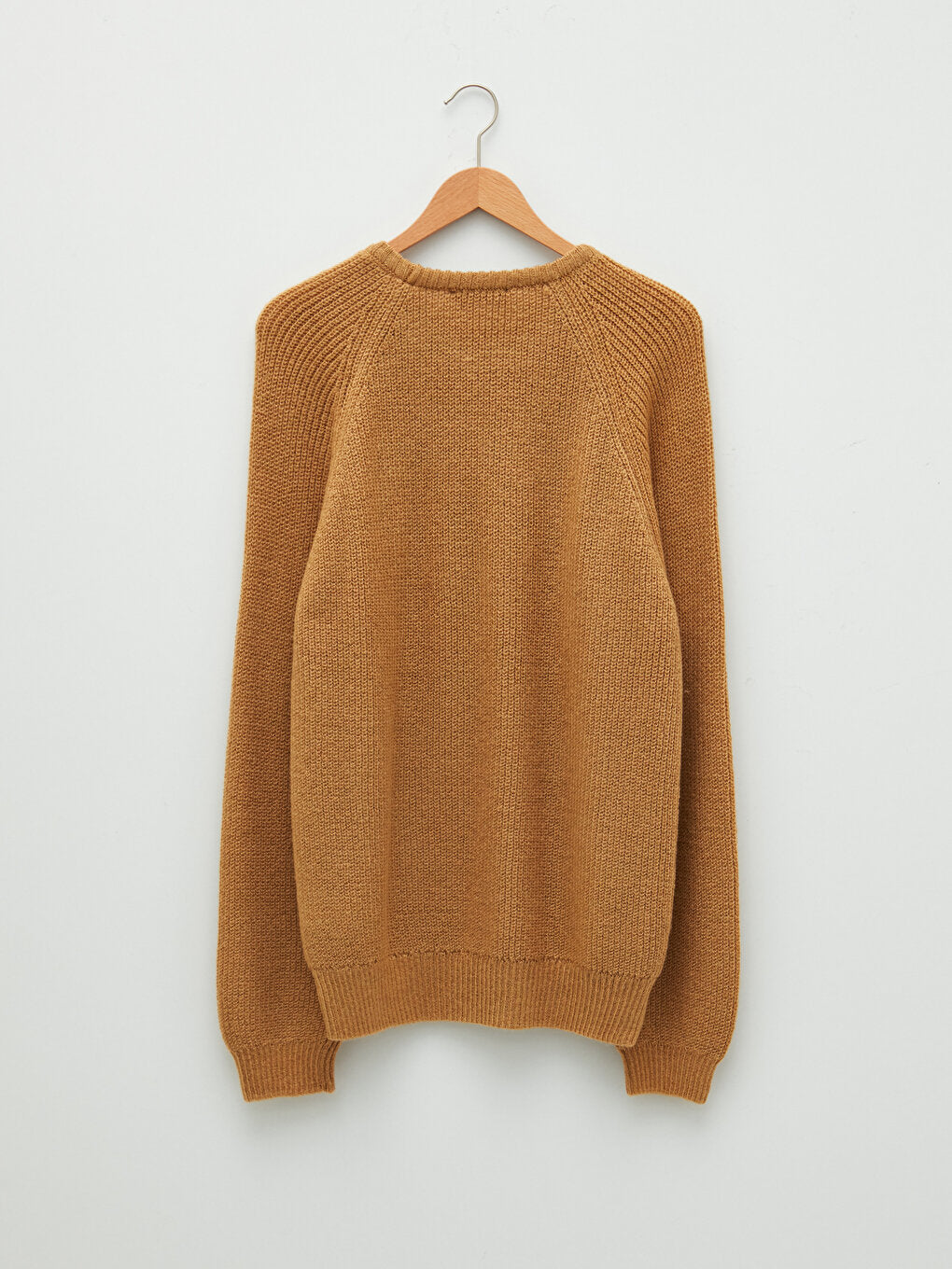 Crew Neck Long Sleeve Men's Knitwear Sweater