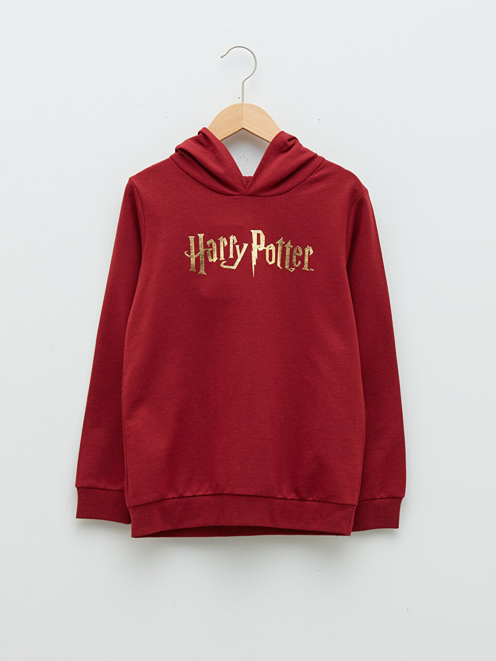 Hooded Harry Potter Printed Long Sleeve Boy's Sweatshirt