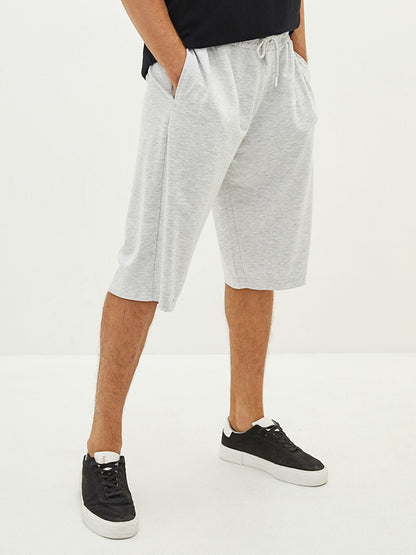 Standard Pattern Knitted Men's Shorts