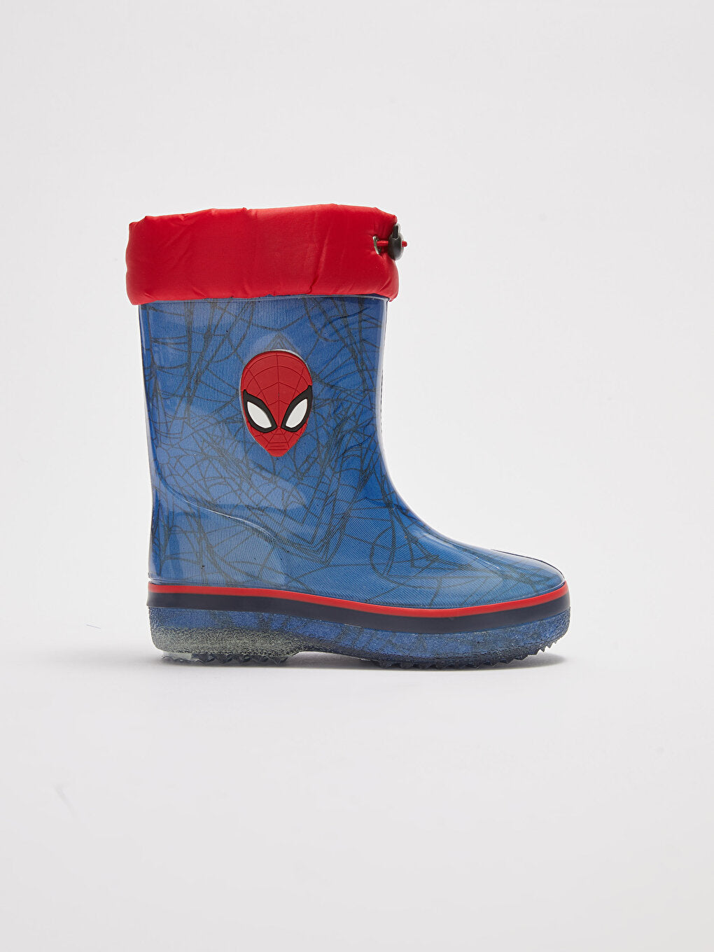 Spiderman Licensed Elastic Lace Up Boy's Rain Boots