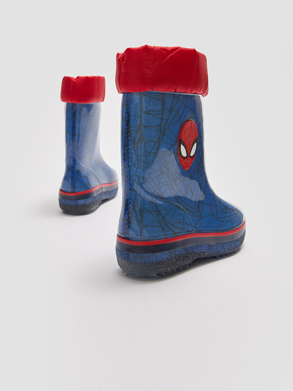 Spiderman Licensed Elastic Lace Up Boy's Rain Boots