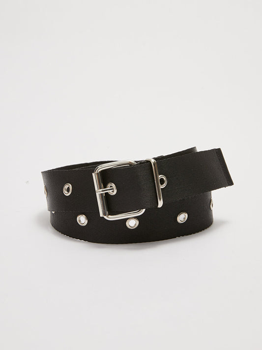 Bird Eye Detailed Women's Belt