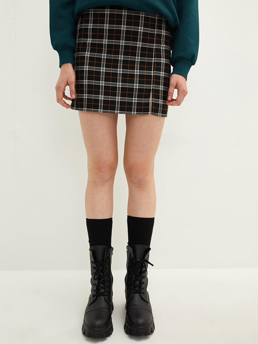 Plaid Women's Mini Skirt