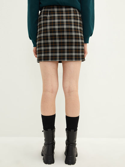 Plaid Women's Mini Skirt