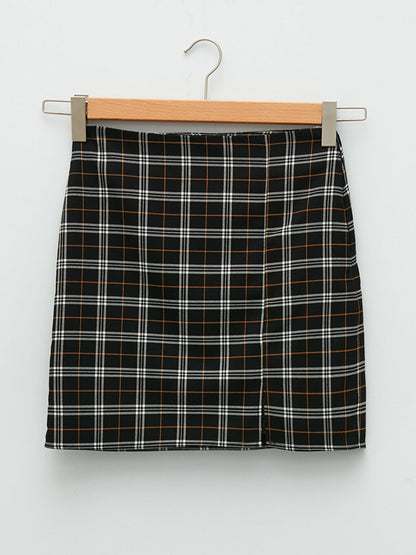 Plaid Women's Mini Skirt