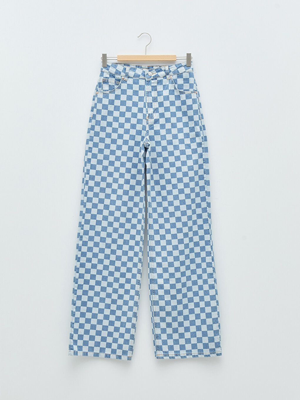 Comfortable Pattern Patterned Women's Jean Trousers