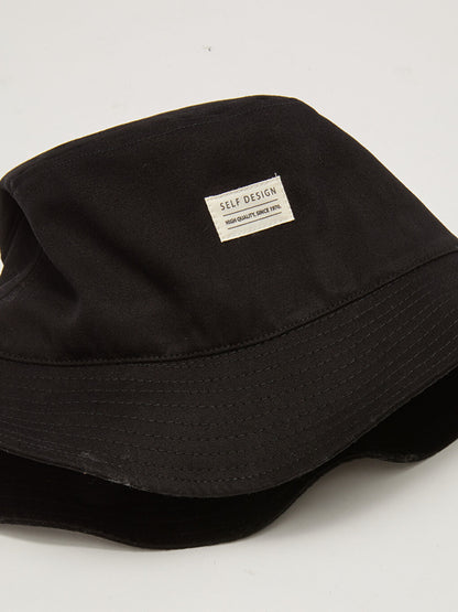 Label Printed Men's Bucket Hat