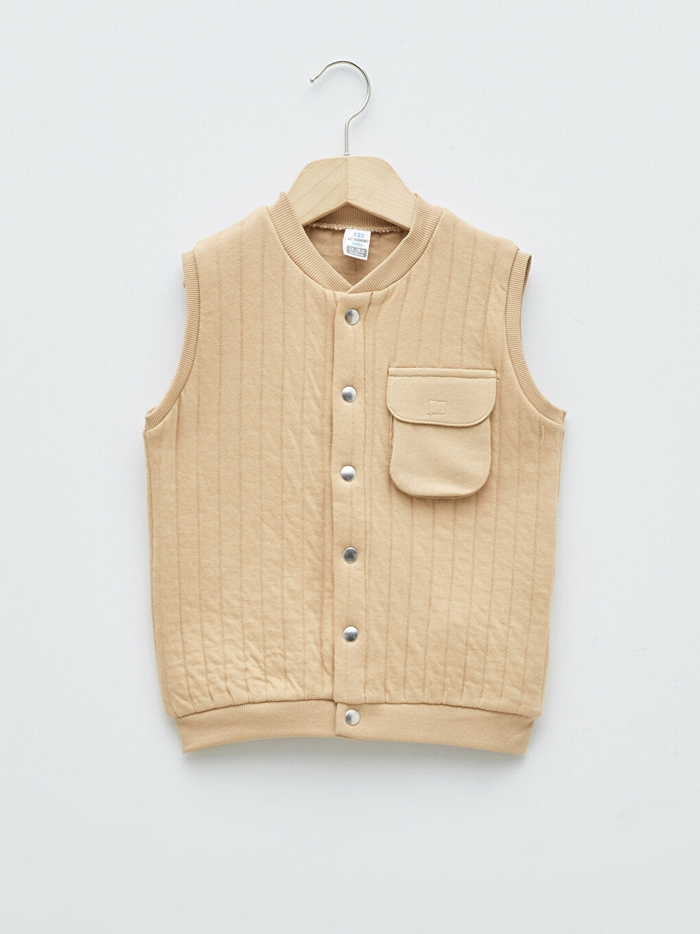 Crew Neck Baby Boy Vest