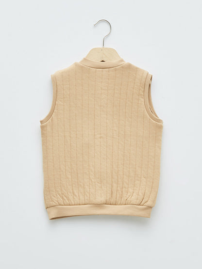 Crew Neck Baby Boy Vest