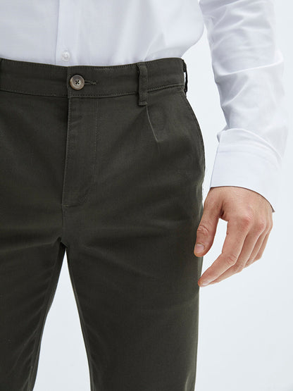 Carrot Cut Men's Chino Trousers