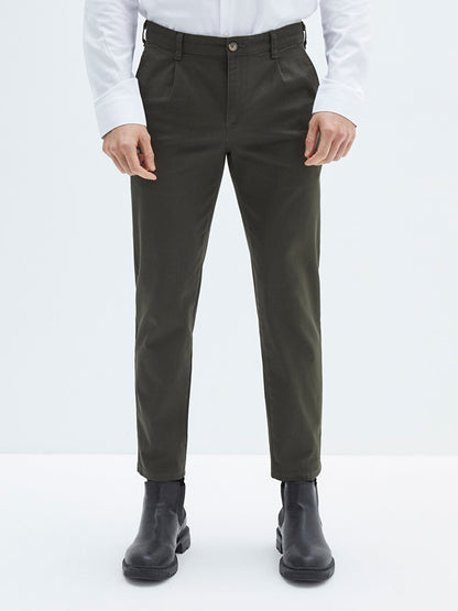 Carrot Cut Men's Chino Trousers