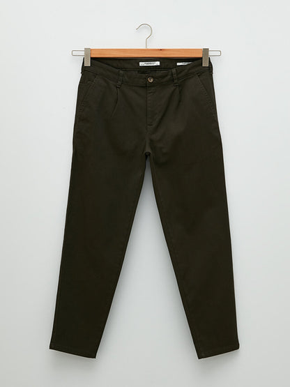 Carrot Cut Men's Chino Trousers