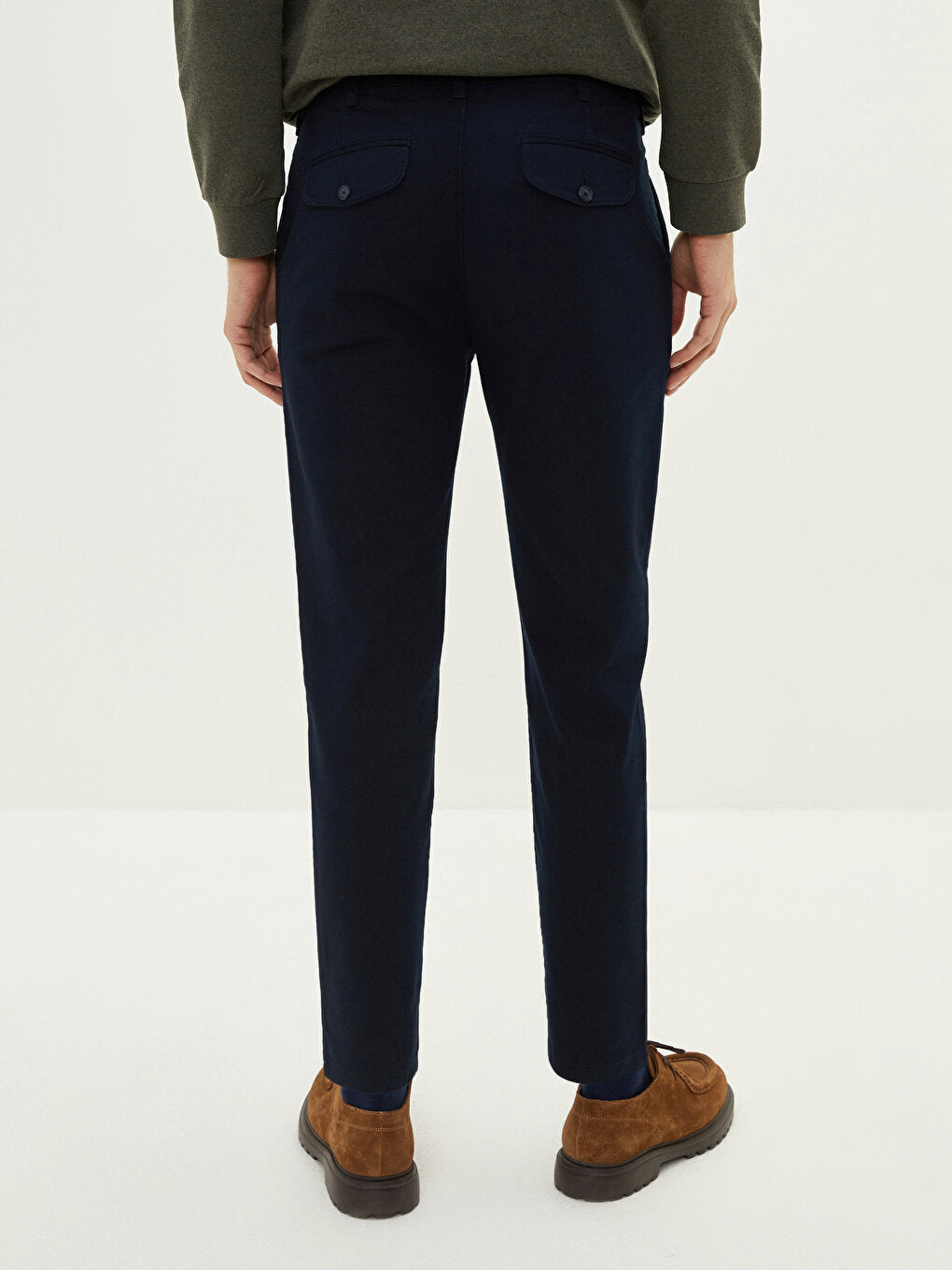 Carrot Cut Men's Chino Trousers