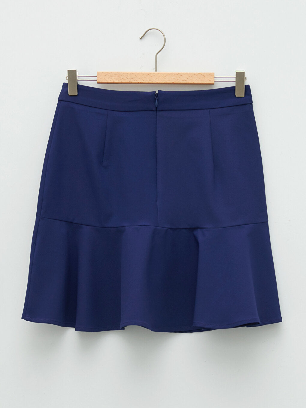 Women's Waist Zippered Straight Skirt