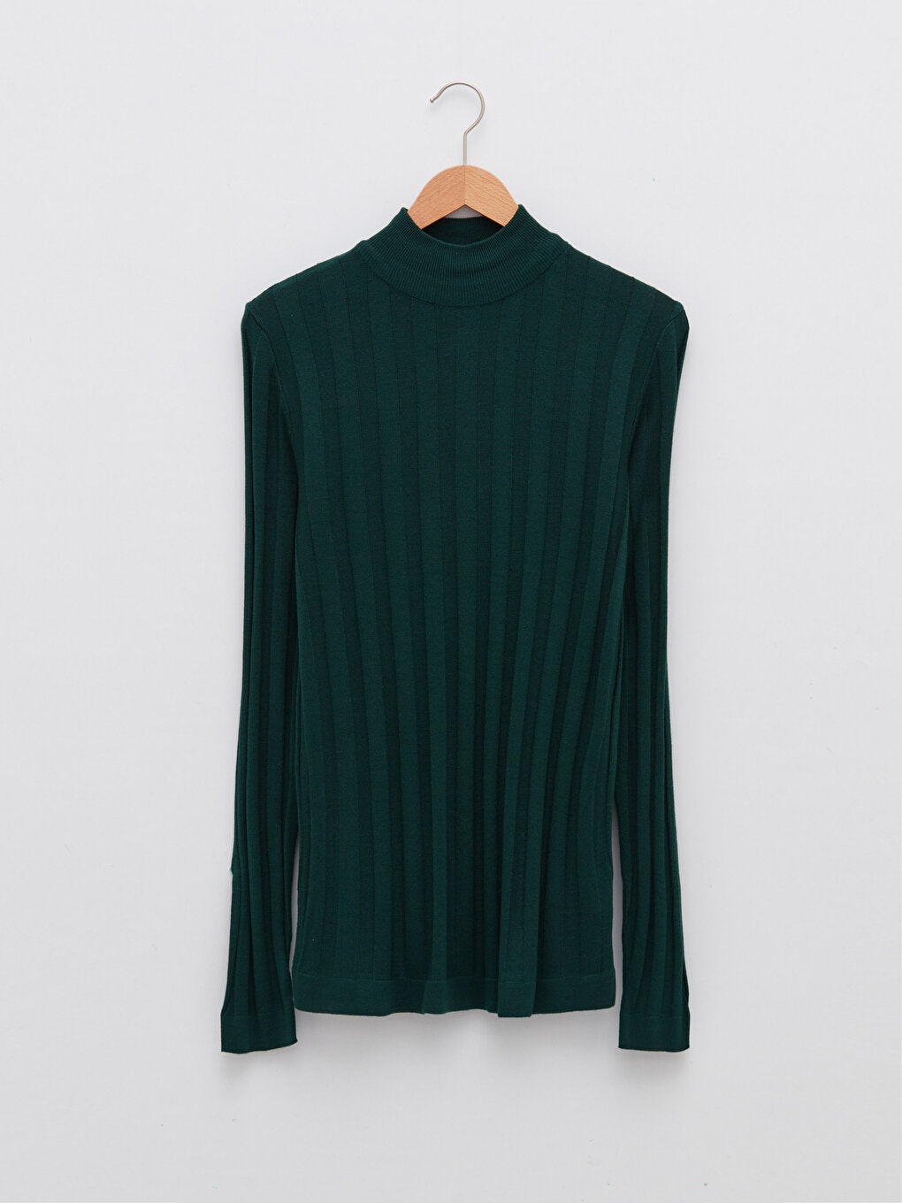 Half Turtleneck Long Sleeve Men's Knitwear Sweater