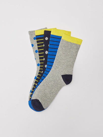 Patterned Boy Socks Pack of 5