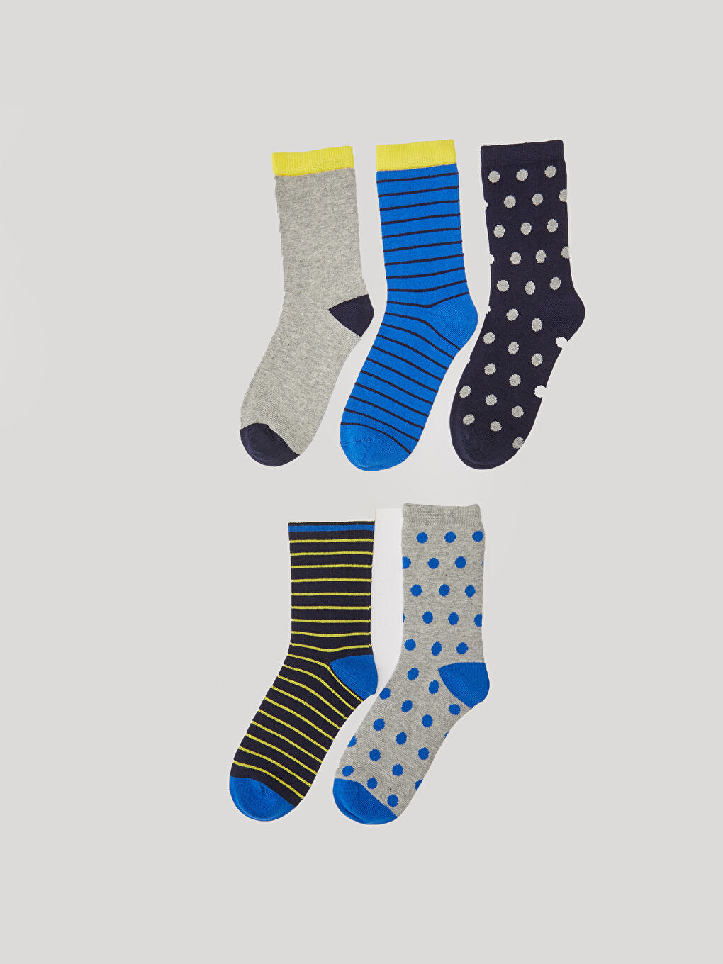 Patterned Boy Socks Pack of 5