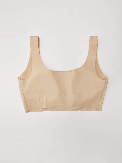 Plain Non-Wireless Padding Women's Bustier