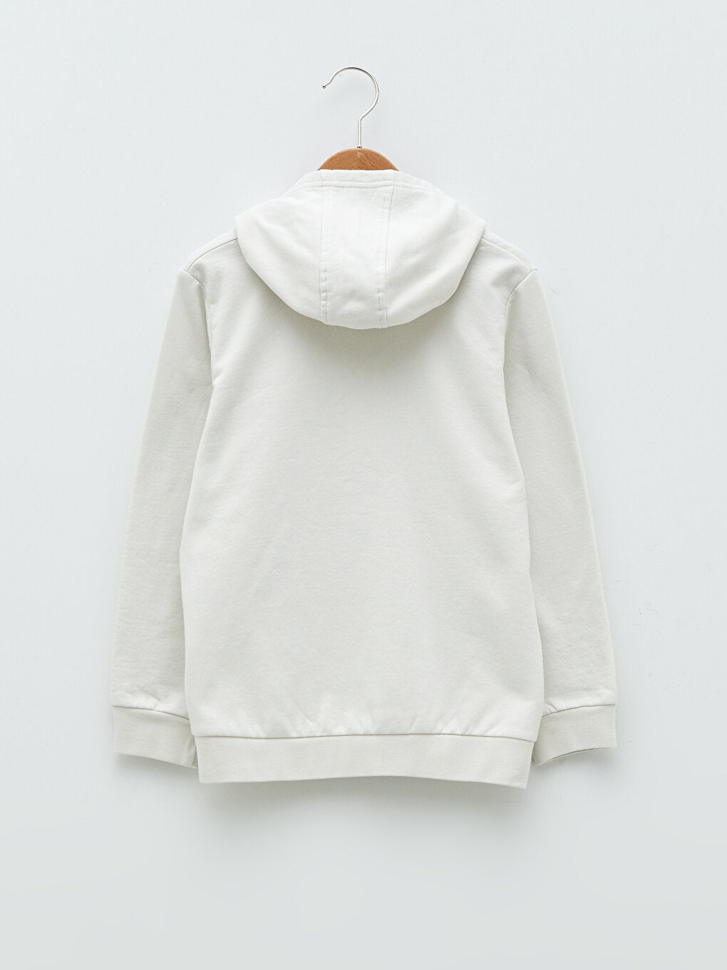 Hooded Printed Long Sleeve Boy's Sweatshirt