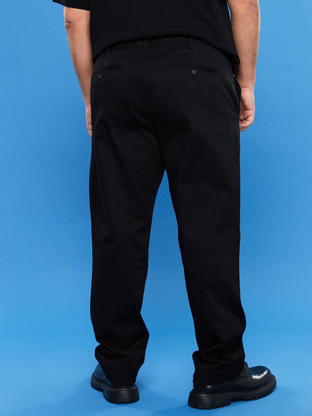 Plus Size Wide Fit Men's Chino Trousers