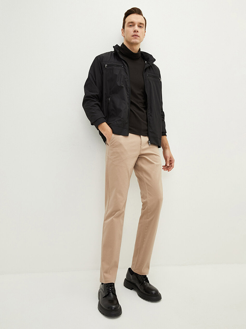 Regular Fit Men's Chino Trousers