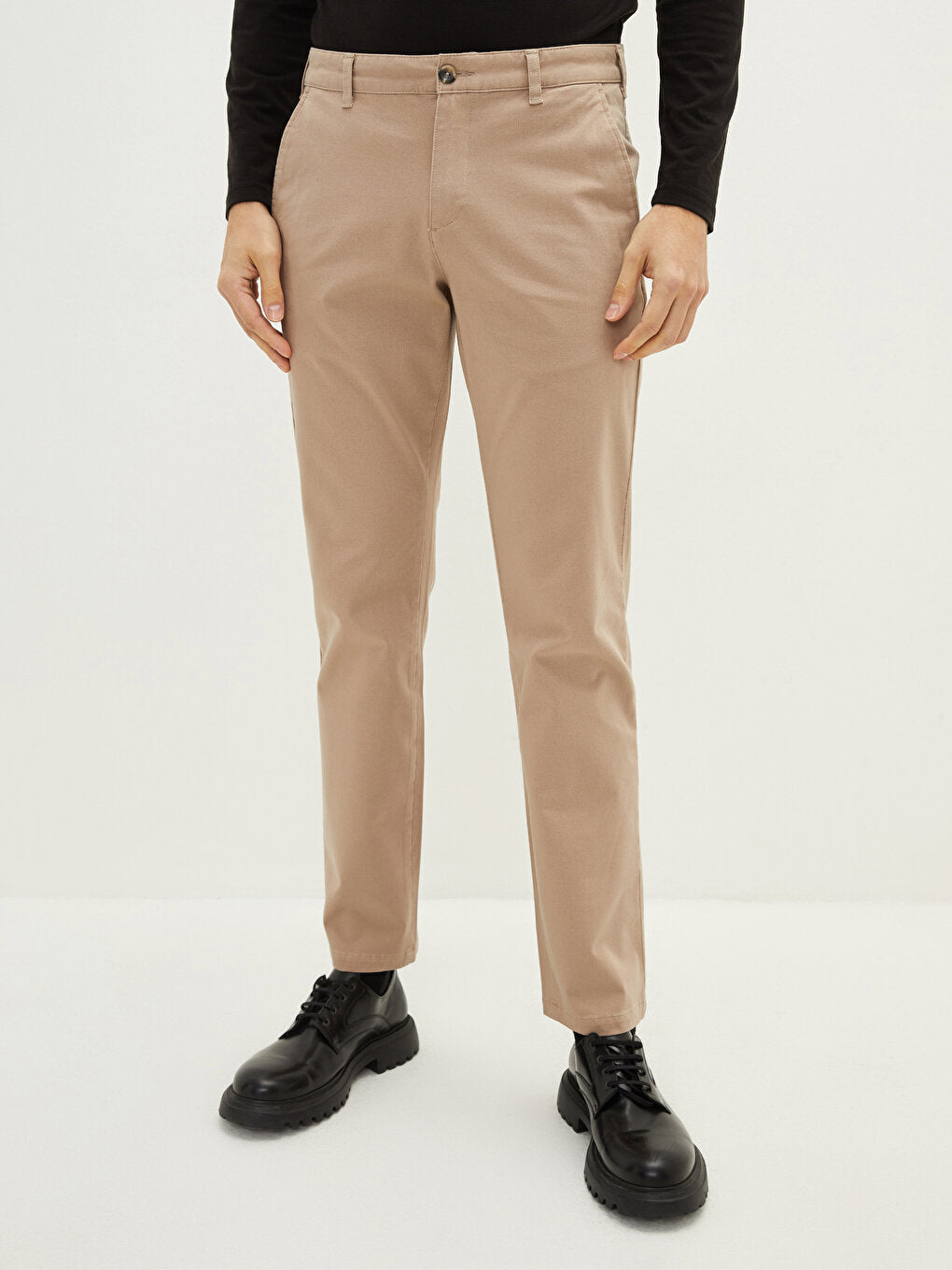 Regular Fit Men's Chino Trousers