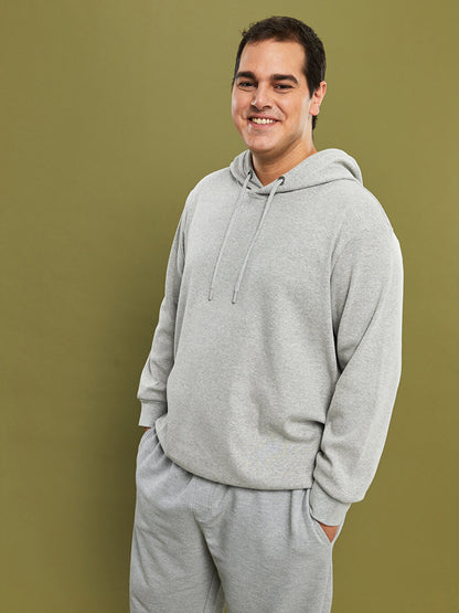 Plus Size Long Sleeve Men's Hoodie