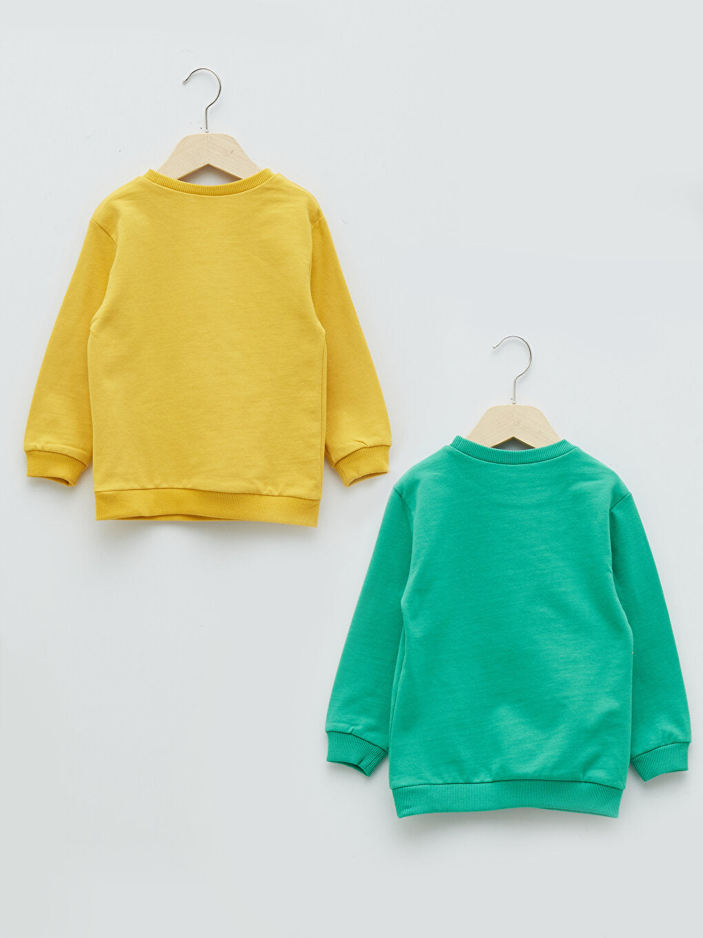 Crew Neck Long Sleeve Baby Boy Sweatshirt 2-pack