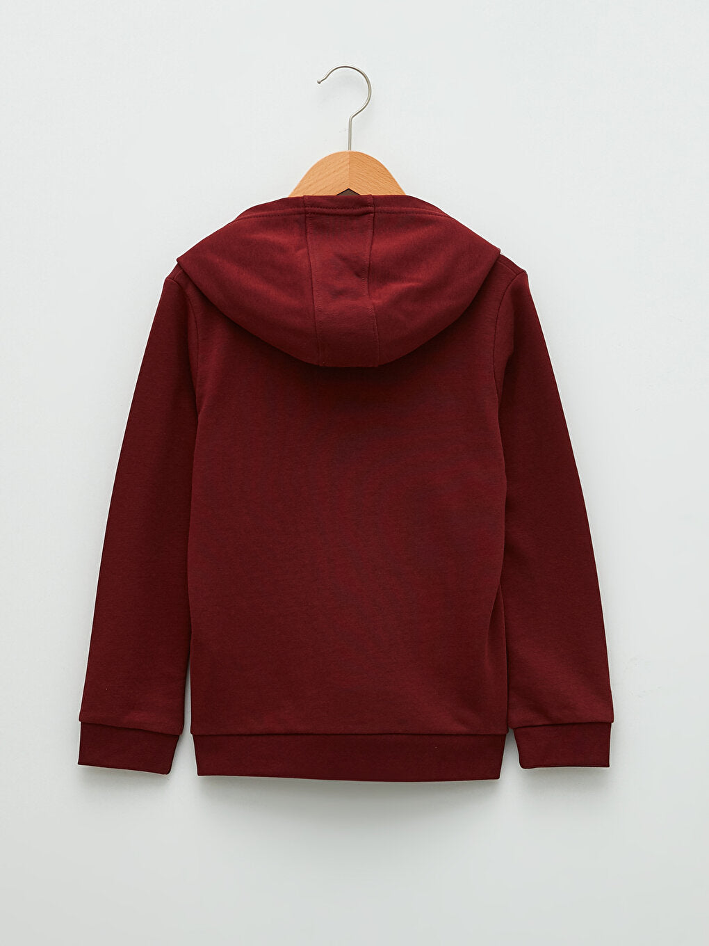 Hooded Basic Long Sleeve Boy's Sweatshirt