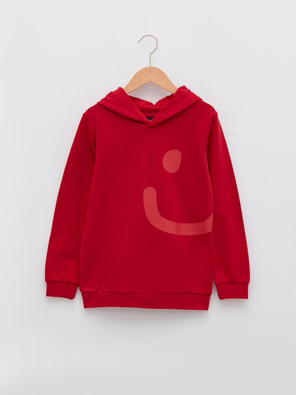 Hooded Printed Long Sleeve Boy's Sweatshirt