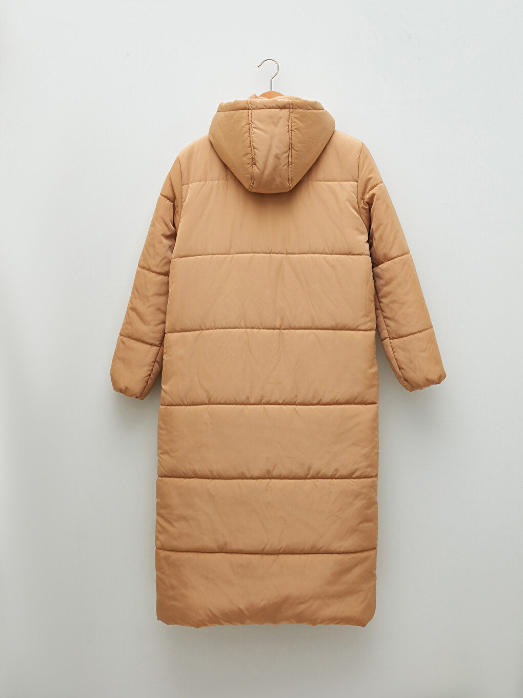 Women's Hooded Plain Puffer Coat