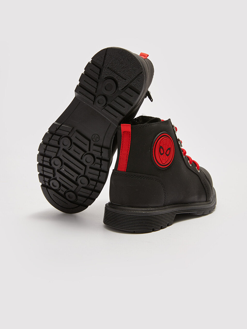 Spiderman Licensed Boys' Boots with Laces and Zipper