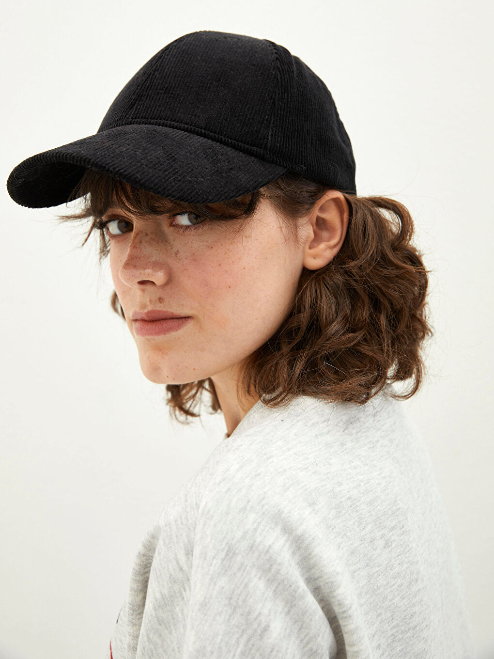 Corduroy Women's Cap Hat