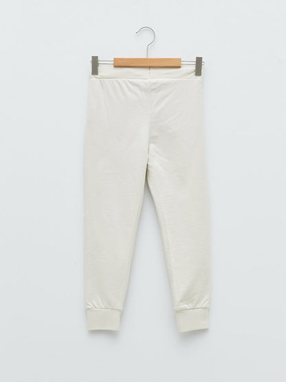 Basic Boy's Jogger Sweatpants with Elastic Waist