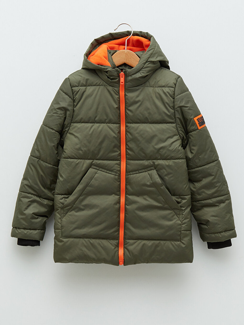 Hooded Boy's Thick Puffer Coat