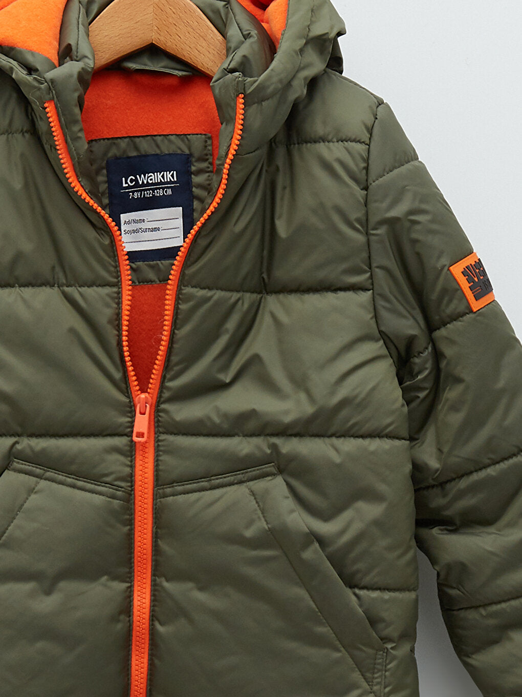 Hooded Boy's Thick Puffer Coat