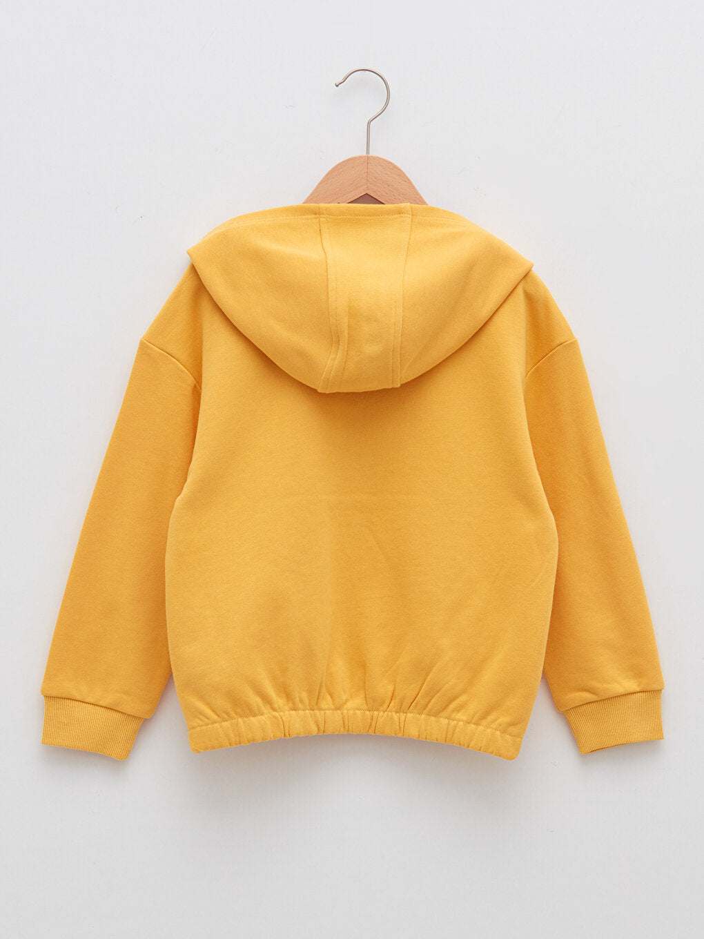 Hooded Printed Long Sleeve Girl's Sweatshirt