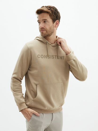 Long Sleeve Printed Men's Hoodie