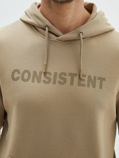 Long Sleeve Printed Men's Hoodie