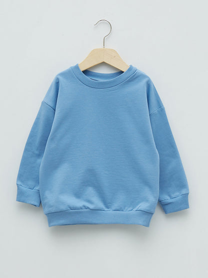 Crew Neck Long Sleeve Baby Boy Sweatshirt 2-pack