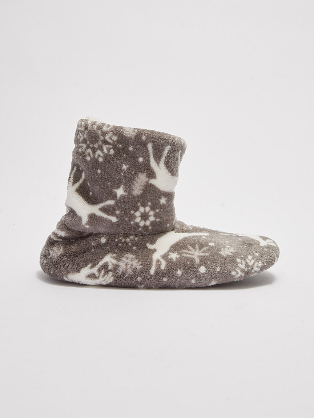 New Year's Themed Patterned Boys' Home Boots