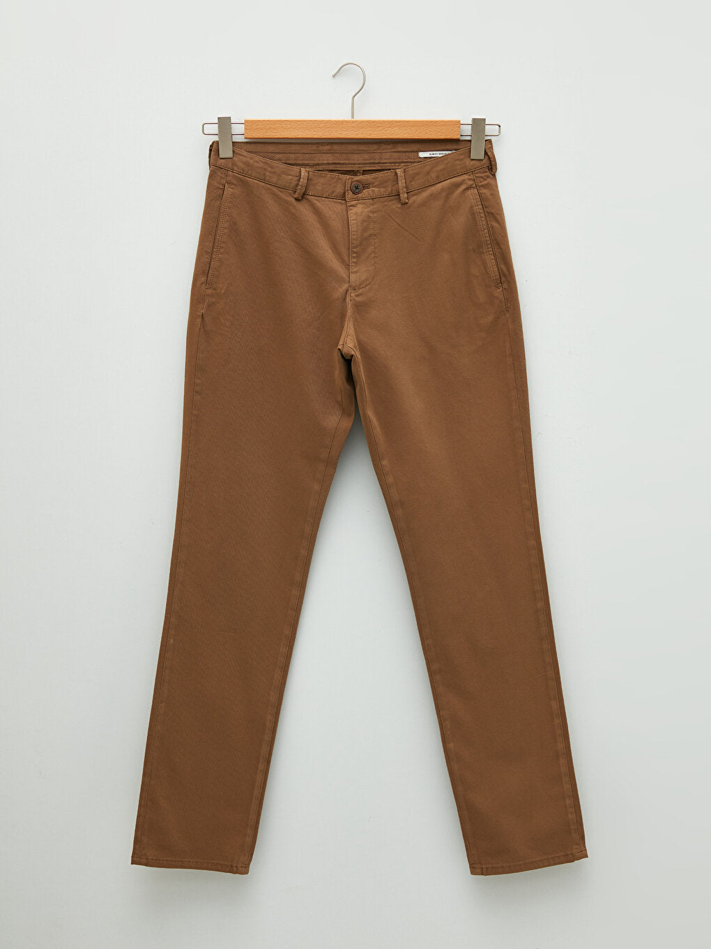 Slim Fit Gabardine Men's Chino Trousers