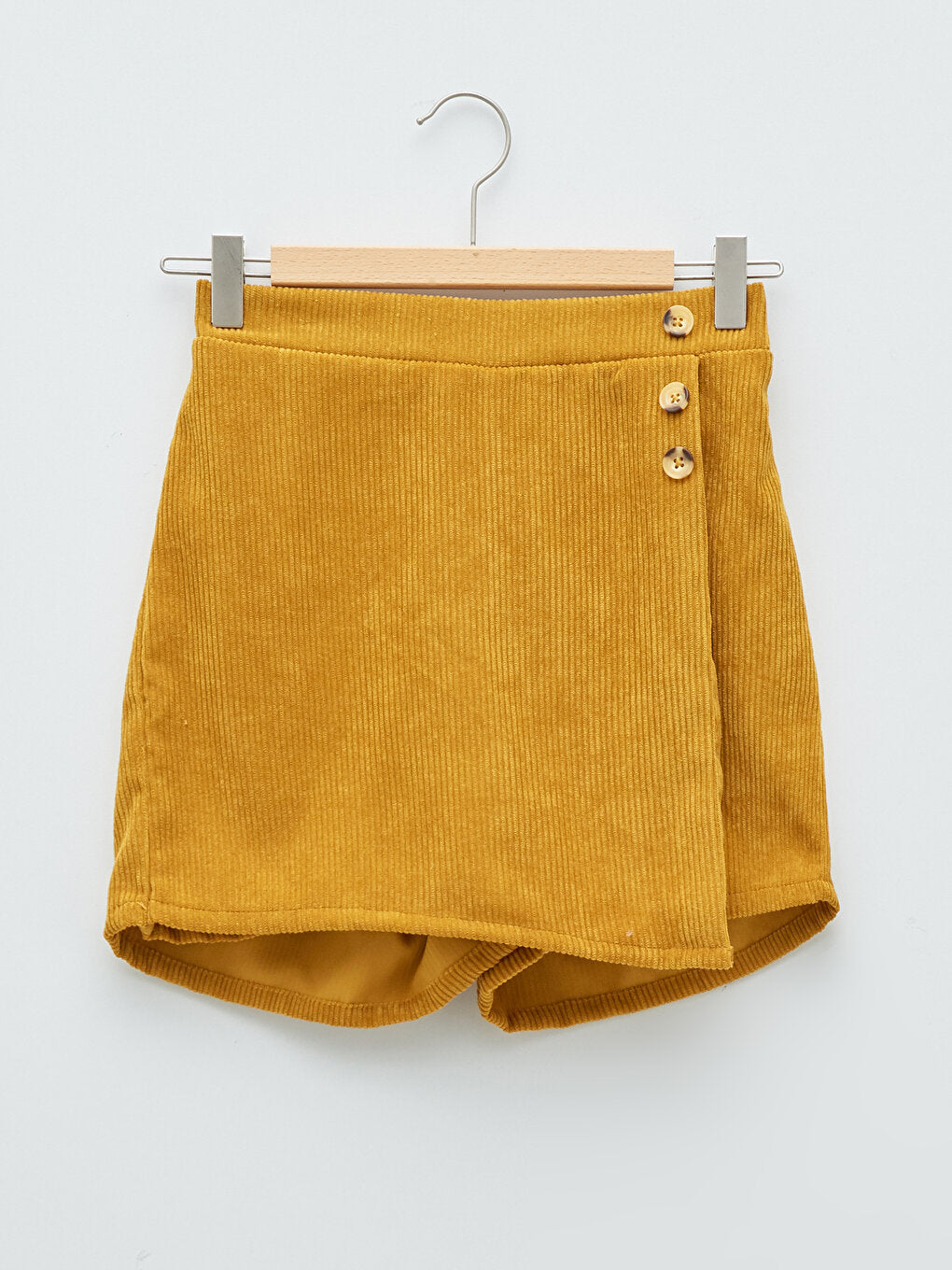 Basic Velvet Girl's Shorts Skirt