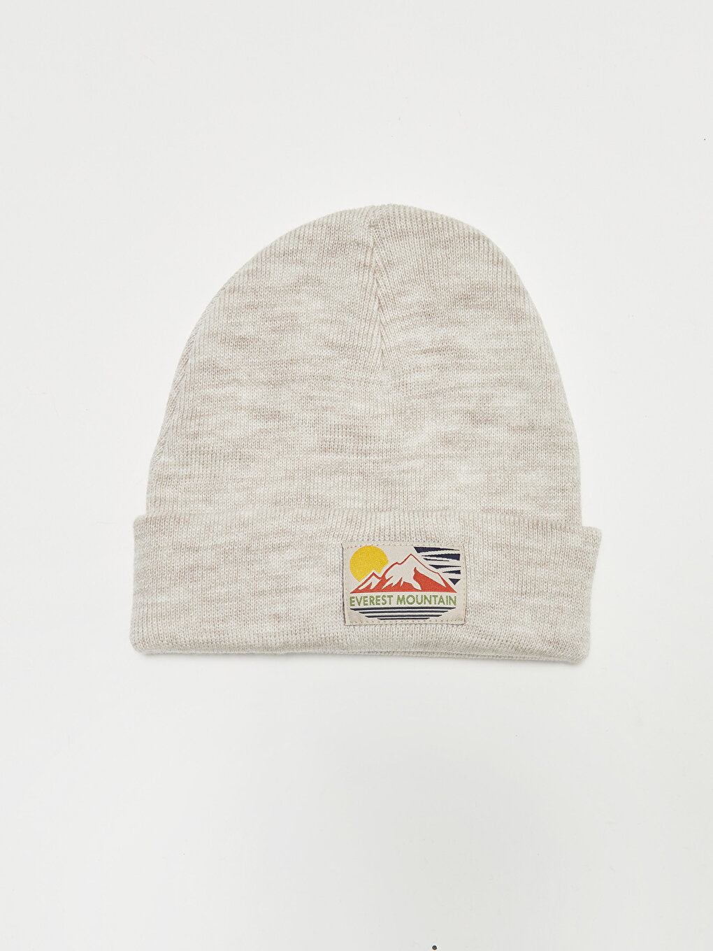 Label Printed Boy's Knitwear Beanie