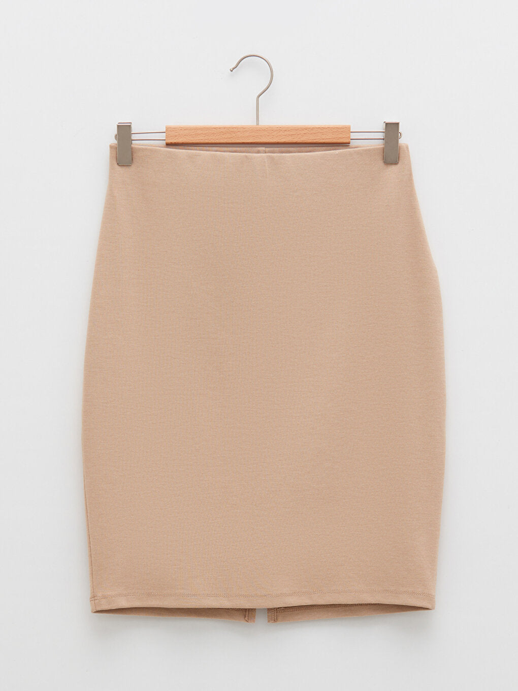 Women's Elastic Waist Straight Pencil Skirt