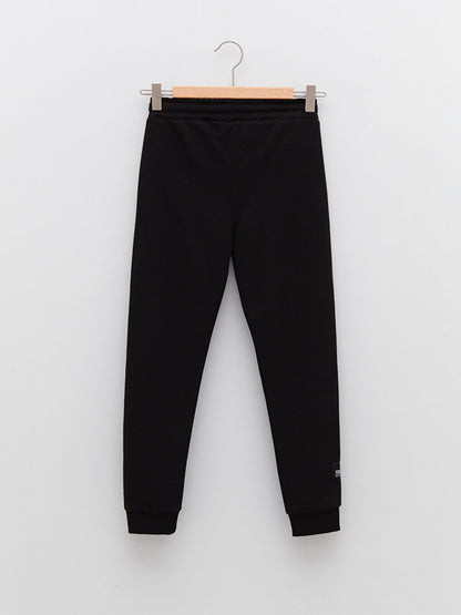 Basic Boy's Jogger Sweatpants with Elastic Waist