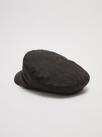 Suede Women's Sailor Hat