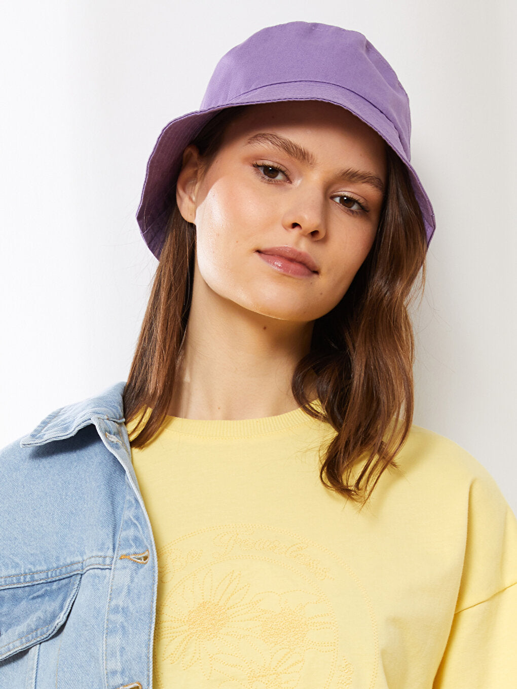 Women's Flat Bucket Hat