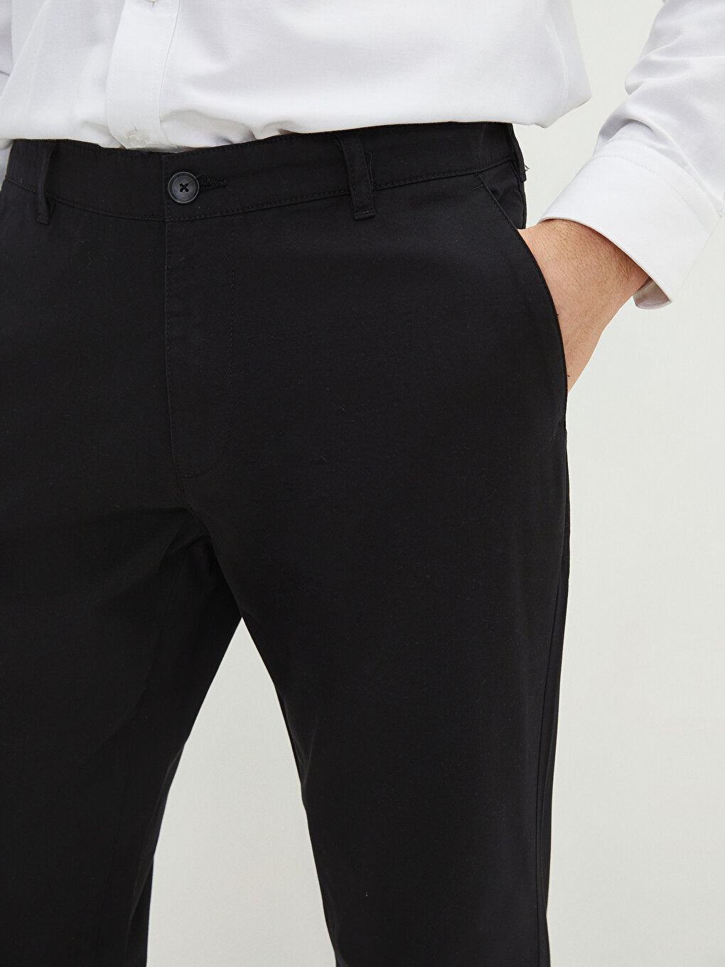 Wide Fit Men's Chino Trousers